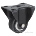 4 Inch Rigid Swivel TPR Material Small Caster